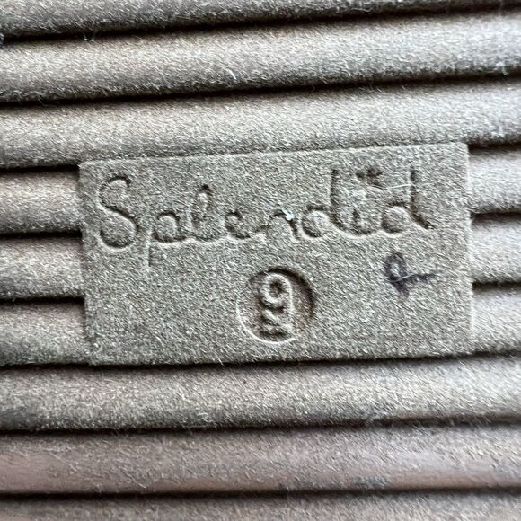 Splendid Goldi Braided Espresso Brown Raffia Sandals Women 9 Platform Wide Strap - Picture 15 of 16